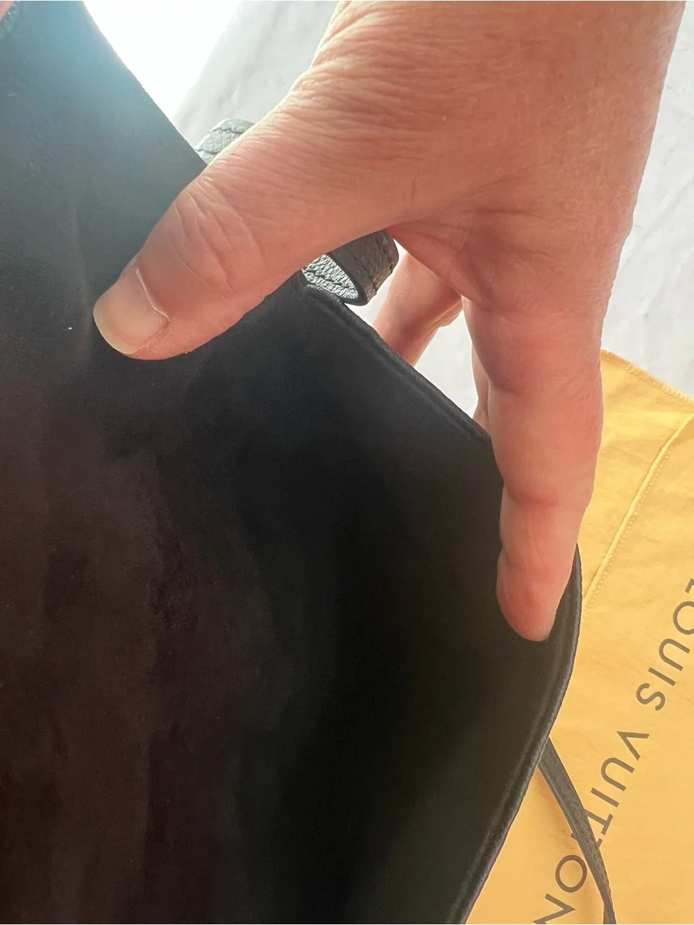 Louis Vuitton Black Monogram Empreinte Crossbody Shoulder Bag - Picture 7 of 16